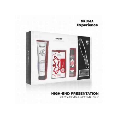 BRUMA XPERIENCE - KIT TENTATION VIBRO-ORGASMIQUE À LA FRAISE DOUCE