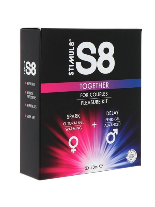 STIMUL8 - S8 TOGETHER COUPLE KIT 2 X 30 ML