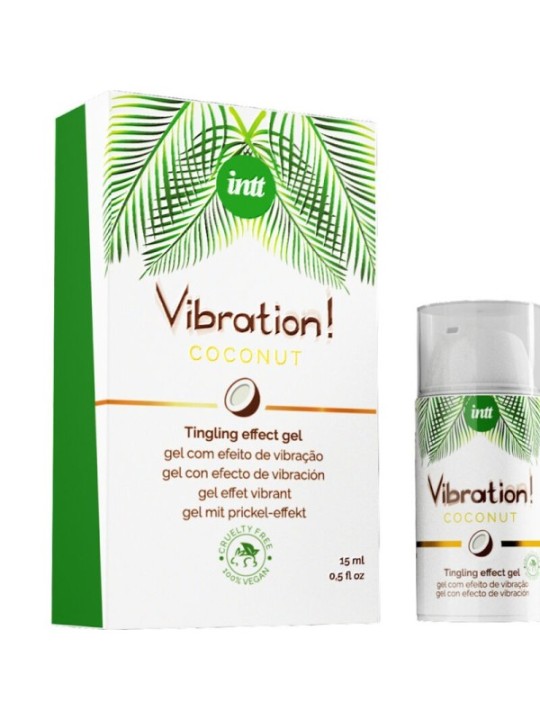INTT - VIBRATION GEL PUISSANT STIMULANT VIBRATEUR LIQUIDE VEGAN