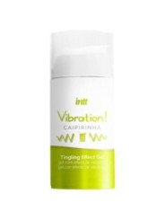 INTT - GEL VIBRATEUR LIQUIDE CAIPIRINHA PUISSANT STIMULANT INTIME 15 ML