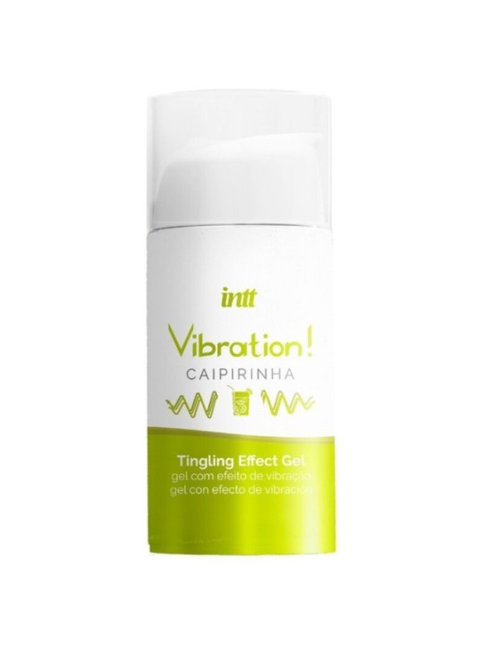 INTT - GEL VIBRATEUR LIQUIDE CAIPIRINHA PUISSANT STIMULANT INTIME 15 ML