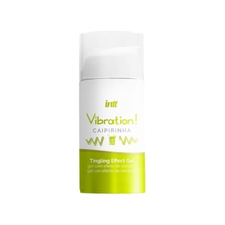 INTT - GEL VIBRATEUR LIQUIDE CAIPIRINHA PUISSANT STIMULANT INTIME 15 ML