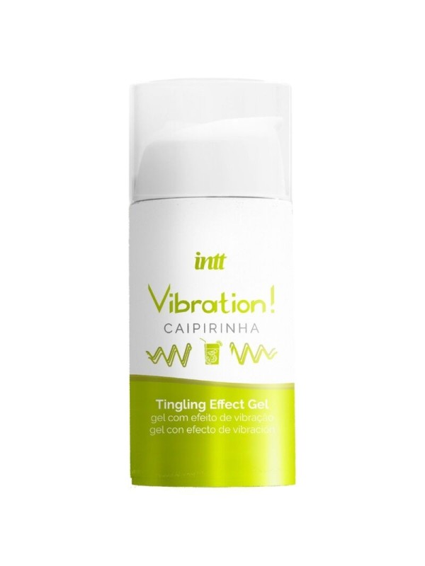 INTT - GEL VIBRATEUR LIQUIDE CAIPIRINHA PUISSANT STIMULANT INTIME 15 ML