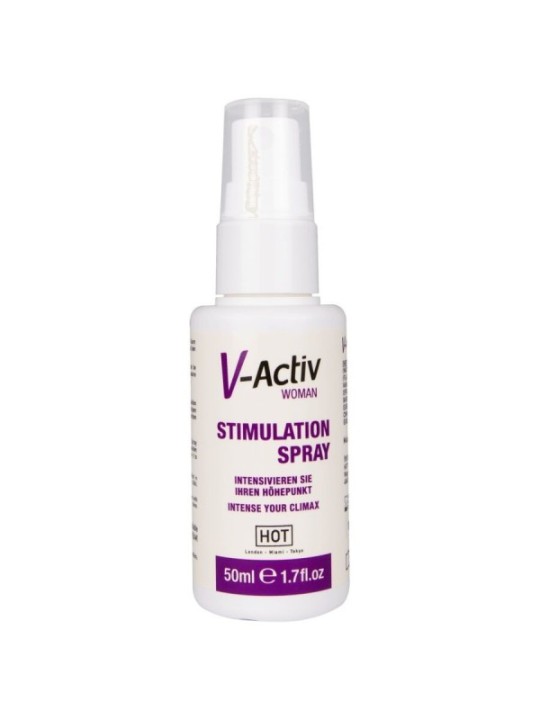 HOT - V-ACTIV SPRAY STIMULANT POUR FEMME 50 ML