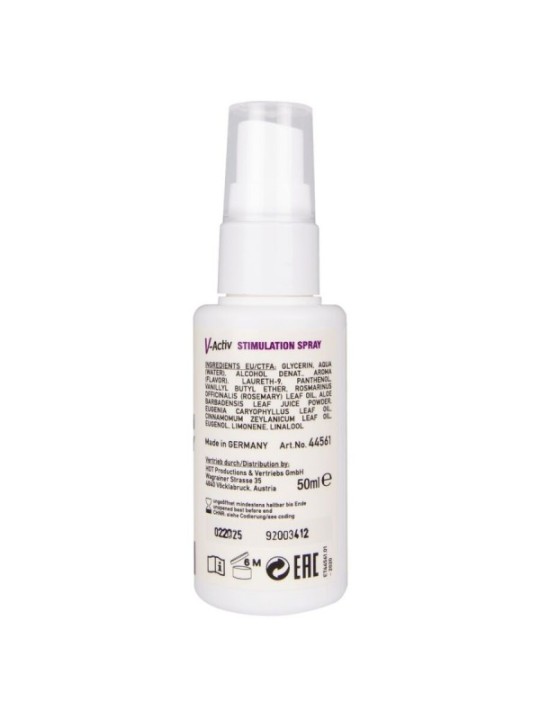 HOT - V-ACTIV SPRAY STIMULANT POUR FEMME 50 ML