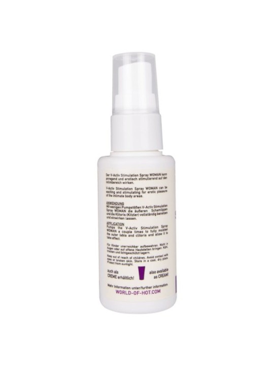 HOT - V-ACTIV SPRAY STIMULANT POUR FEMME 50 ML