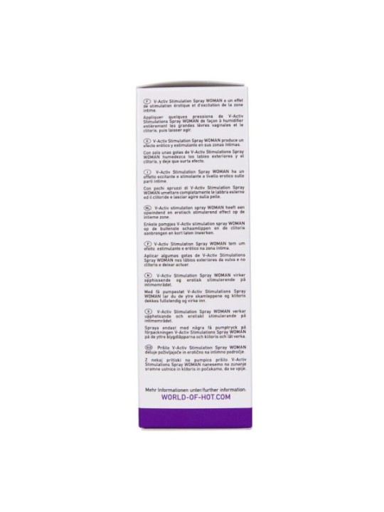 HOT - V-ACTIV SPRAY STIMULANT POUR FEMME 50 ML