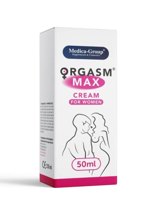 MEDICA GROUP - ORGASM MAX CRÈME INTIME POUR FEMMES 50 ML