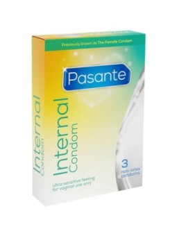 PASANTE - INTERNE PRÉSERVATIF SANS LATEX 3 UNITÉS