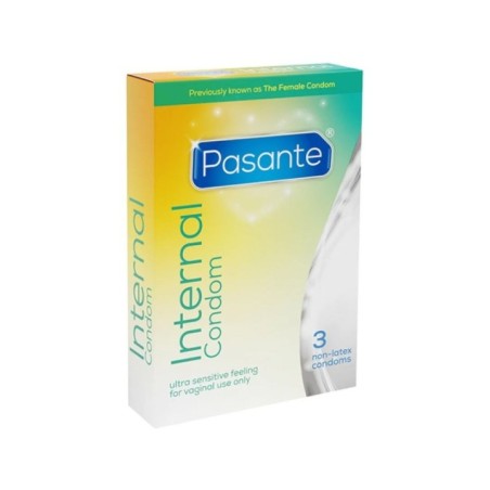 PASANTE - INTERNE PRÉSERVATIF SANS LATEX 3 UNITÉS