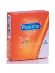 PASANTE - PRÉSERVATIFS SAVEURS 3 UNITÉS
