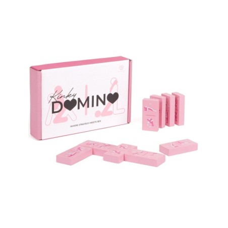 SECRETPLAY - JEU DE DOMINOS EN BOIS KINKY
