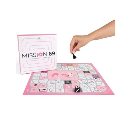 SECRET PLAY - JEU DE SOCIÉTÉ POUR COUPLES "MISSION 69"
