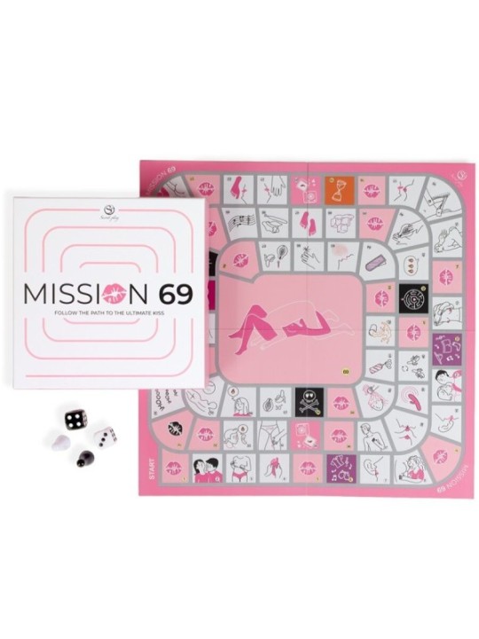 SECRET PLAY - JEU DE SOCIÉTÉ POUR COUPLES "MISSION 69"