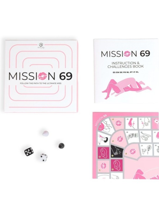 SECRET PLAY - JEU DE SOCIÉTÉ POUR COUPLES "MISSION 69"