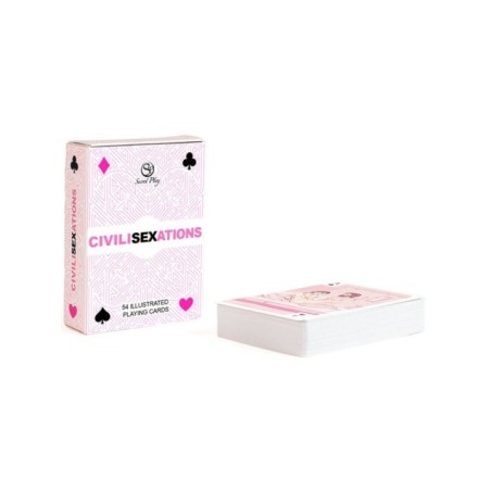 SECRET PLAY - JEU DE CARTES POUR COUPLES "CIVILISEXATIONS"