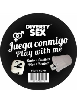 DIABLO PICANTE - DÉ DUR BLANC AVEC POSITIONS ET CUBE