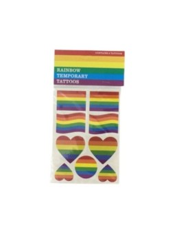 PRIDE - TATOUAGES DE DRAPEAU LGBT