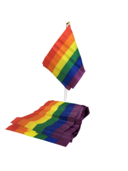 PRIDE - PETITE BANNIÈRE DRAPEAU LGBT