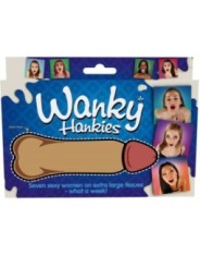 SPENCER & FLEETWOOD - WANKY HANKIES 7 MOUCHOIRS EXTRA LARGES POUR FEMMES