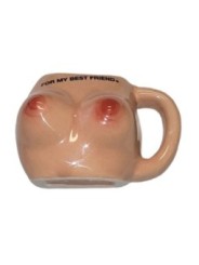 DIABLO PICANTE – AIMANT POITRINE DANS UNE TASSE EN CÉRAMIQUE « POUR MON MEILLEUR AMI »
