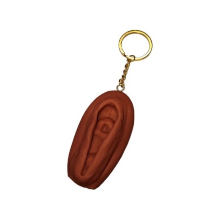 DIABLO PICANTE - PORTE-CLÉS VAGIN TON FONCÉ