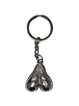 DIABLO PICANTE - PORTE-CLÉS MÉTAL ŒUFS D'ARGENT