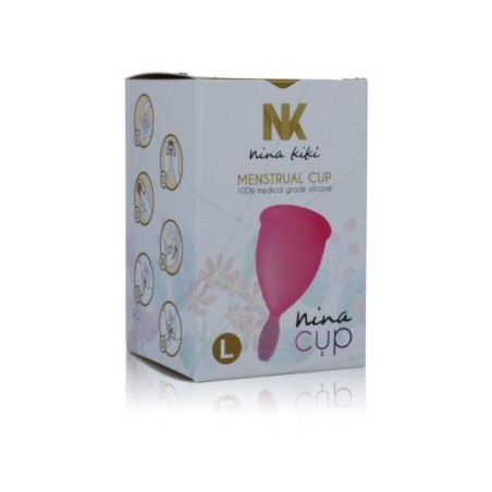 NINA KIKÍ - COUPE MENSTRUELLE ROSE - TAILLE L