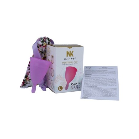 NINA KIKÍ - COUPE MENSTRUELLE VIOLET - TAILLE L
