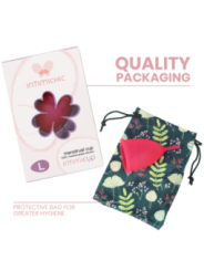 INTIMICHIC - COUPE MENSTRUELLE EN SILICONE MÉDICALE - TAILLE L