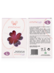 INTIMICHIC - COUPE MENSTRUELLE EN SILICONE MÉDICALE - TAILLE L