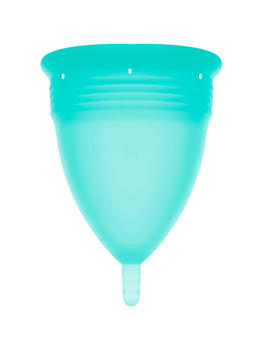 STERCUP - COUPE MENSTRUELLE EN SILICONE FDA AIGUE-MARINE - TAILLE L