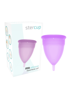 STERCUP - COUPE MENSTRUELLE EN SILICONE FDA LILAS - TAILLE L