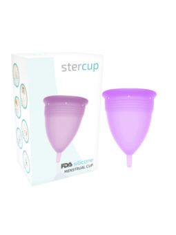 STERCUP - COUPE MENSTRUELLE EN SILICONE FDA LILAS - TAILLE S
