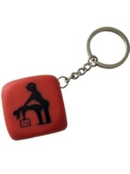 DIABLO PICANTE - PORTE-CLÉS DÉ ROUGE AVEC POSES