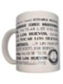 DIABLO PICANTE - MUG BLANC AVEC BOULES SYNONYMES 370 ML