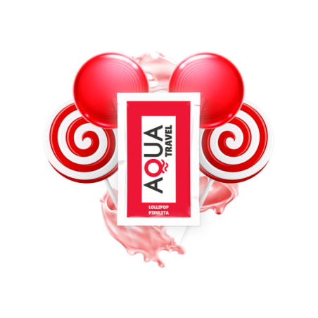 AQUA TRAVEL - LUBRIFIANT À BASE D'EAU SAVEUR SUCE 6 ML