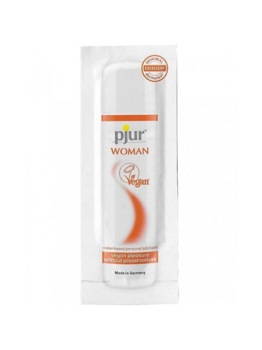 PJUR - WOMAN LUBRIFIANT VEGAN  BASE EAU 2 ML