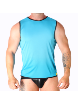 MACHO - T-SHIRT BLEU S/M