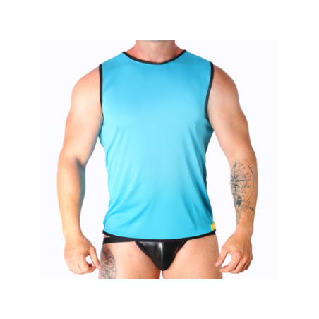 MACHO - T-SHIRT BLEU S/M