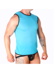 MACHO - T-SHIRT BLEU S/M