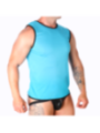 MACHO - T-SHIRT BLEU L/XL