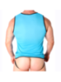 MACHO - T-SHIRT BLEU L/XL
