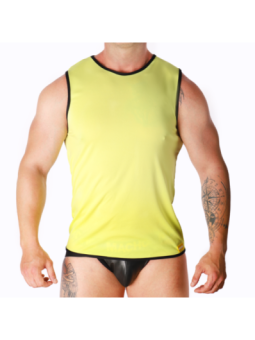MACHO - T-SHIRT JAUNE S/M
