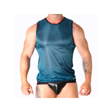 MACHO - T-SHIRT VERT L/XL