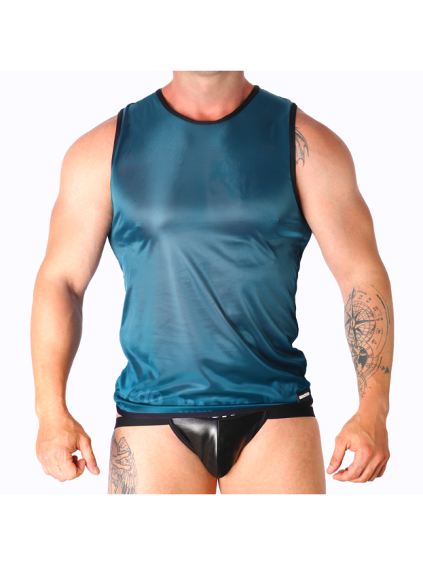 MACHO - T-SHIRT VERT L/XL