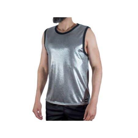 MACHO - T-SHIRT À PAILLETTES FINES L/XL
