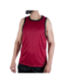 MACHO - CMV003 T-SHIRT DE GYM BORDEAUX, TAILLE S/M
