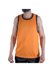 MACHO - CMV005 T-SHIRT DE SPORT ORANGE L/XL