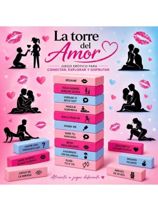 DIABLO PICANTE - JEU DE LA TOUR D'AMOUR - VERSION ESPAGNOLE